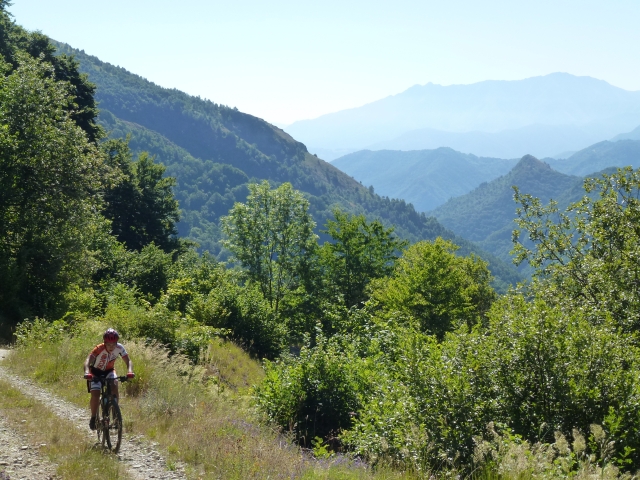 Valle Stura em Mountain Bike 